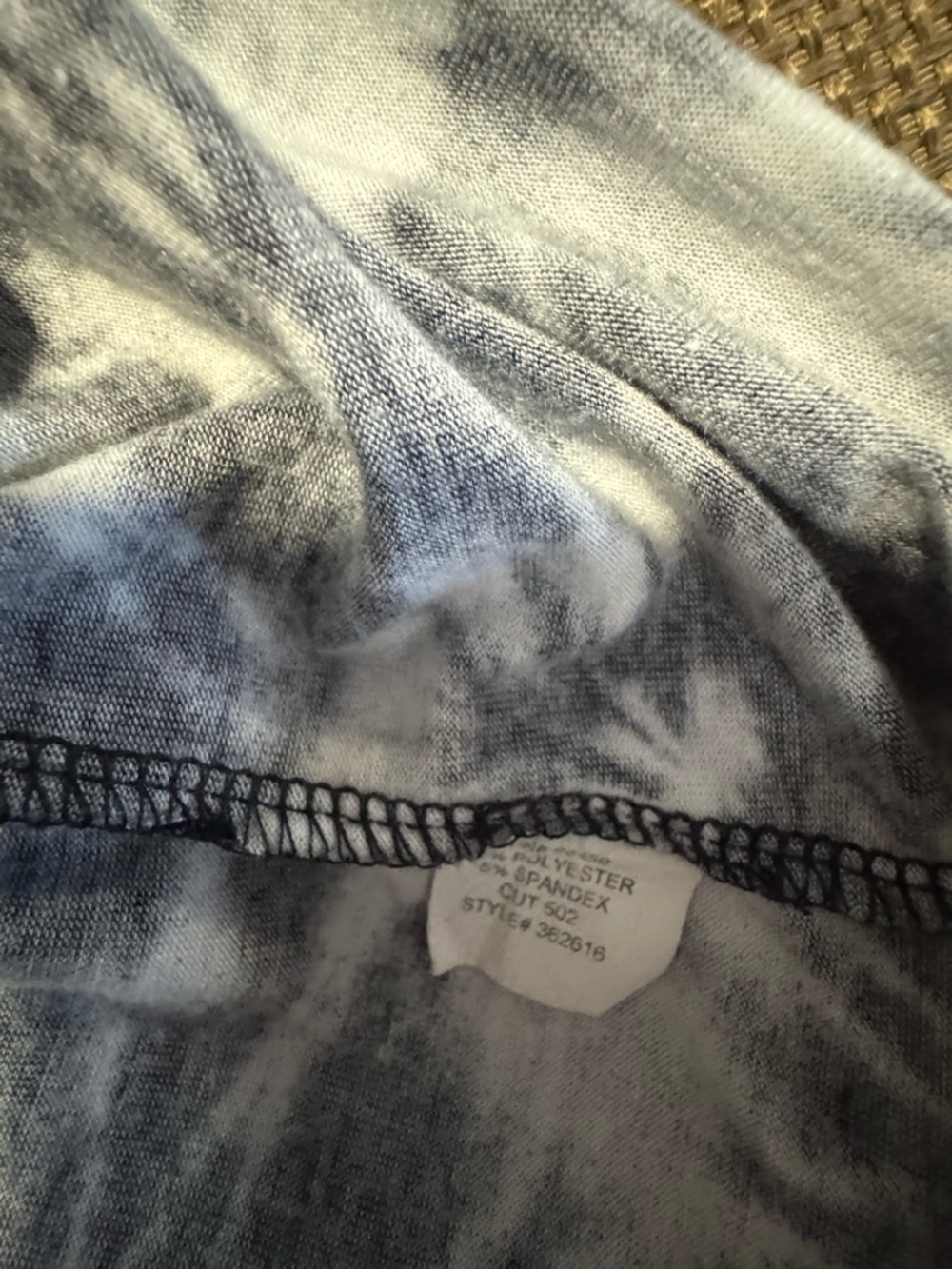 Portocruz Black & White Tie-Dye Dress With Pockets. - Picture 8 of 8